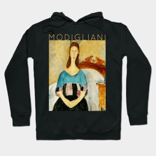 Amedeo Modigliani - Portrait of Jeanne Hebuterne Hoodie